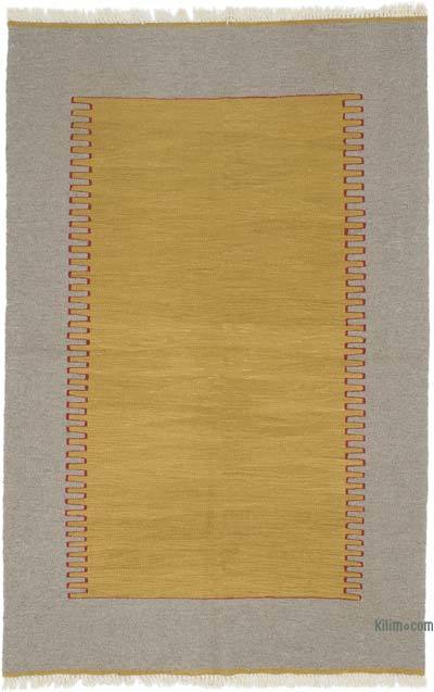 Yeni Kök Boya El Dokuma Kilim - 121 cm x 187 cm