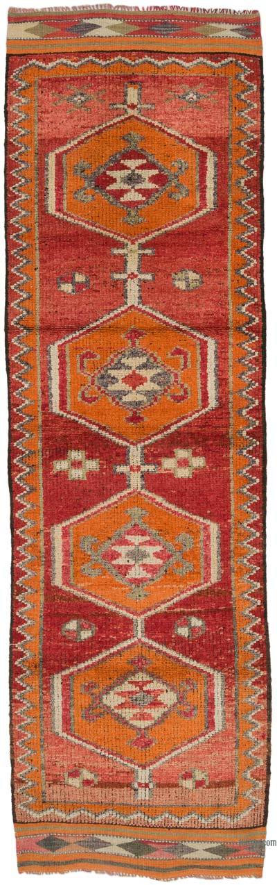 Vintage Anadolu Yolluk - 98 cm x 324 cm