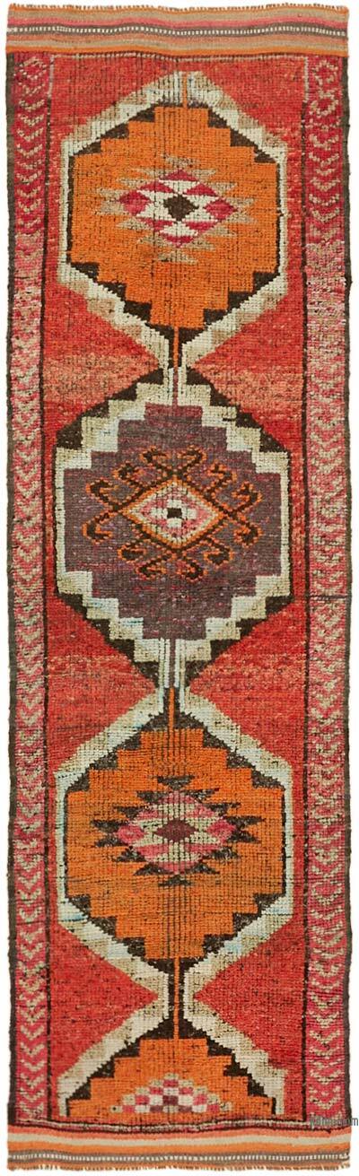Vintage Anadolu Yolluk - 96 cm x 313 cm