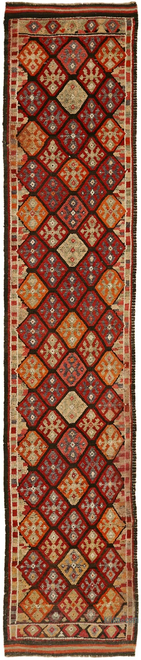 Alfombra Vintage de pasillo - 90 cm x 424 cm - K0059598