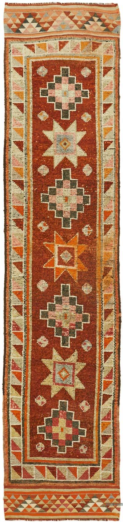 Vintage Anadolu Yolluk - 94 cm x 400 cm