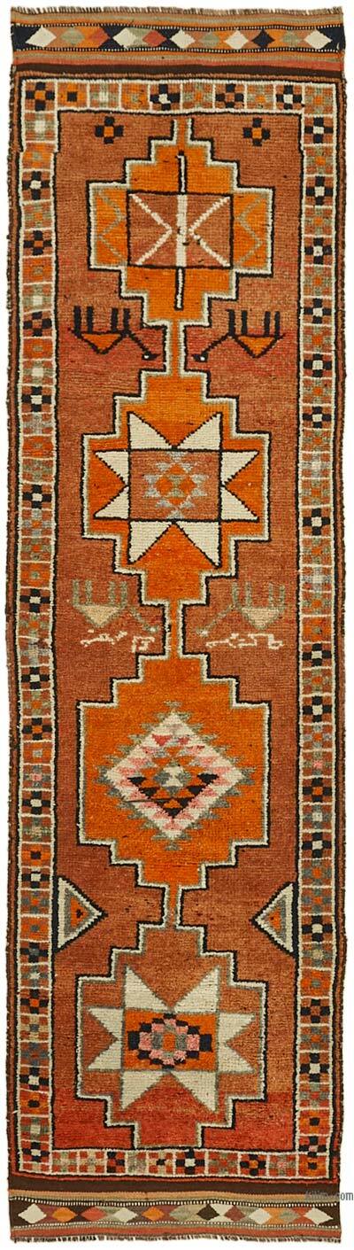 Vintage Anadolu Yolluk - 96 cm x 335 cm