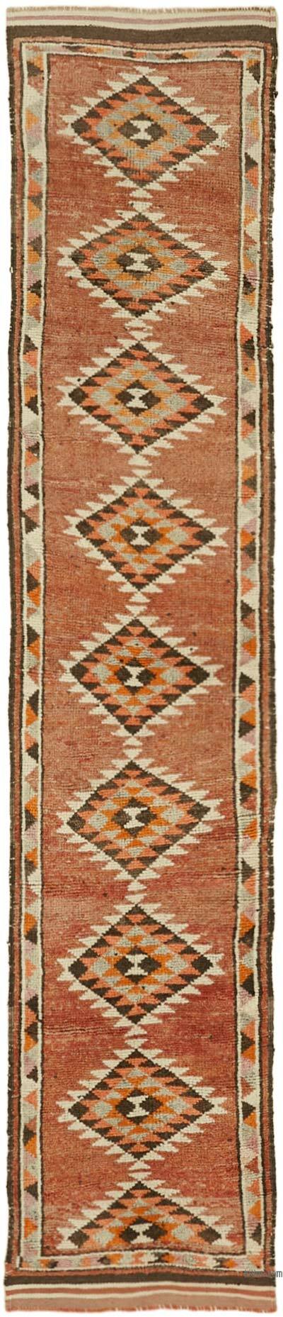 Vintage Tribal Runner Rug - 2' 7" x 11' 10" (31" x 142")