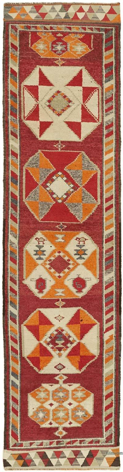 Vintage Anadolu Yolluk - 90 cm x 355 cm
