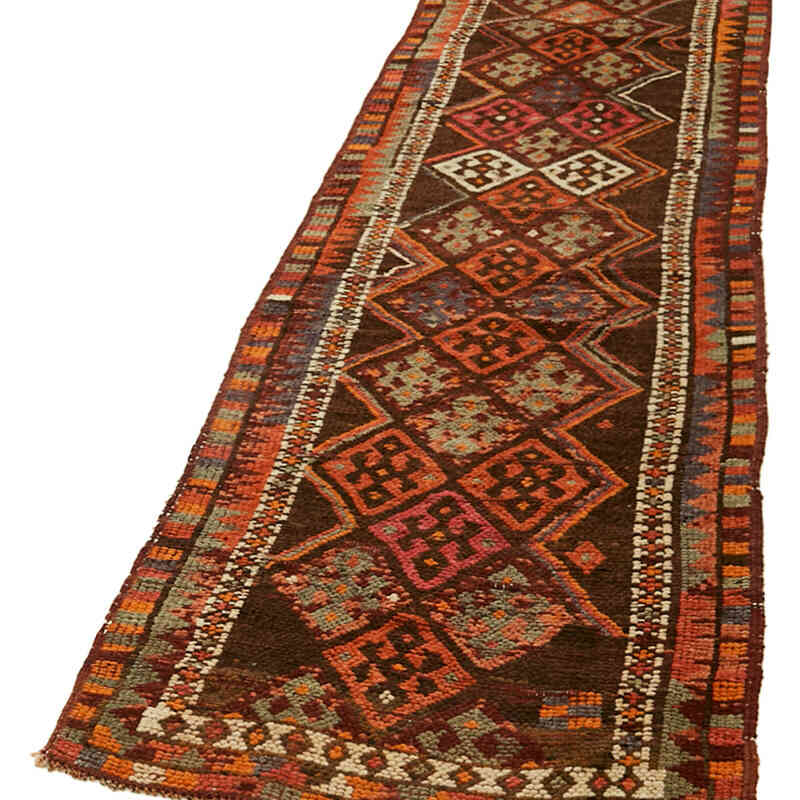 Vintage Anadolu Yolluk - 87 cm x 397 cm - K0059649