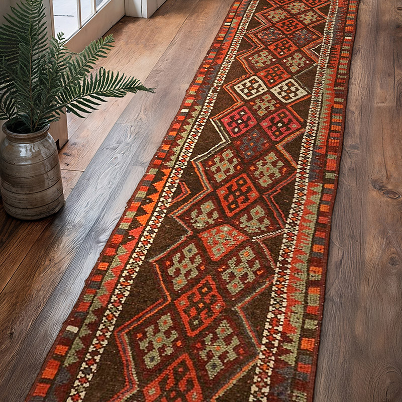 Vintage Anadolu Yolluk - 87 cm x 397 cm - K0059649