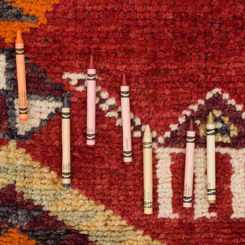 Vintage Tribal Runner Rug - 3'  x 12' 5" (36" x 149") - K0059651