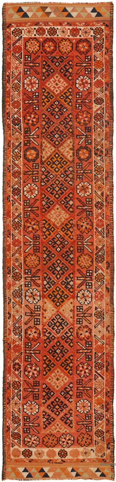 Vintage Tribal Runner Rug - 2' 11" x 11' 11" (35" x 143")