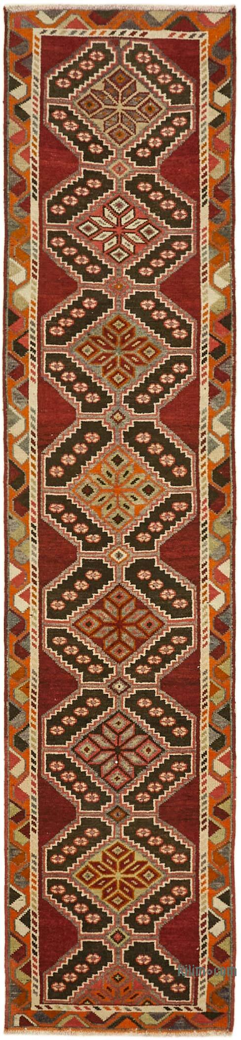 Vintage Anadolu Yolluk - 90 cm x 385 cm - K0059659
