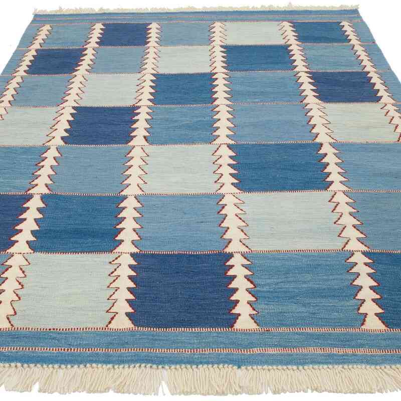 Yeni Kök Boya El Dokuma Kilim - 152 cm x 214 cm - K0059717
