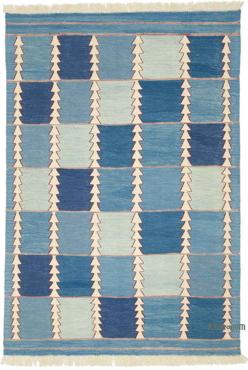 Yeni Kök Boya El Dokuma Kilim - 152 cm x 214 cm - K0059717