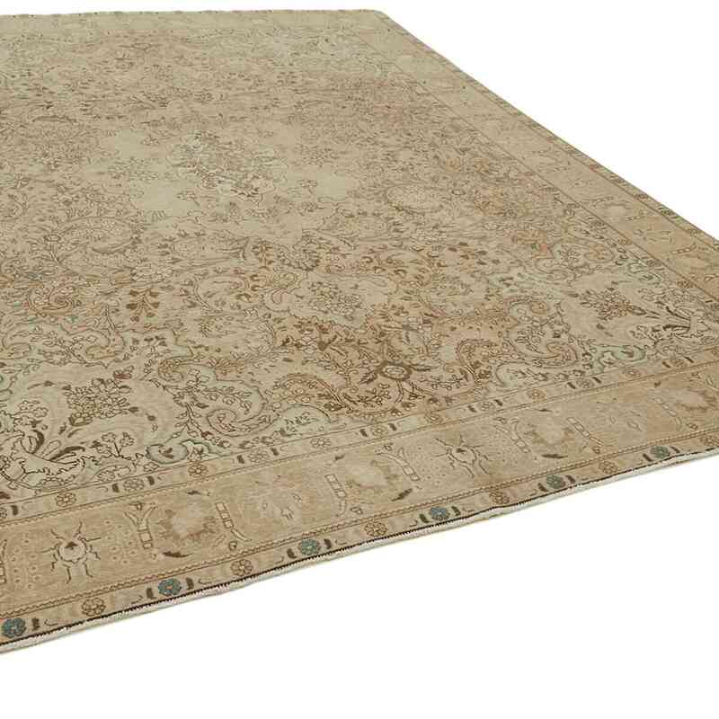 Vintage Hand-Knotted Oriental Rug - 9' 5" x 12' 4" (113" x 148") - K0059775