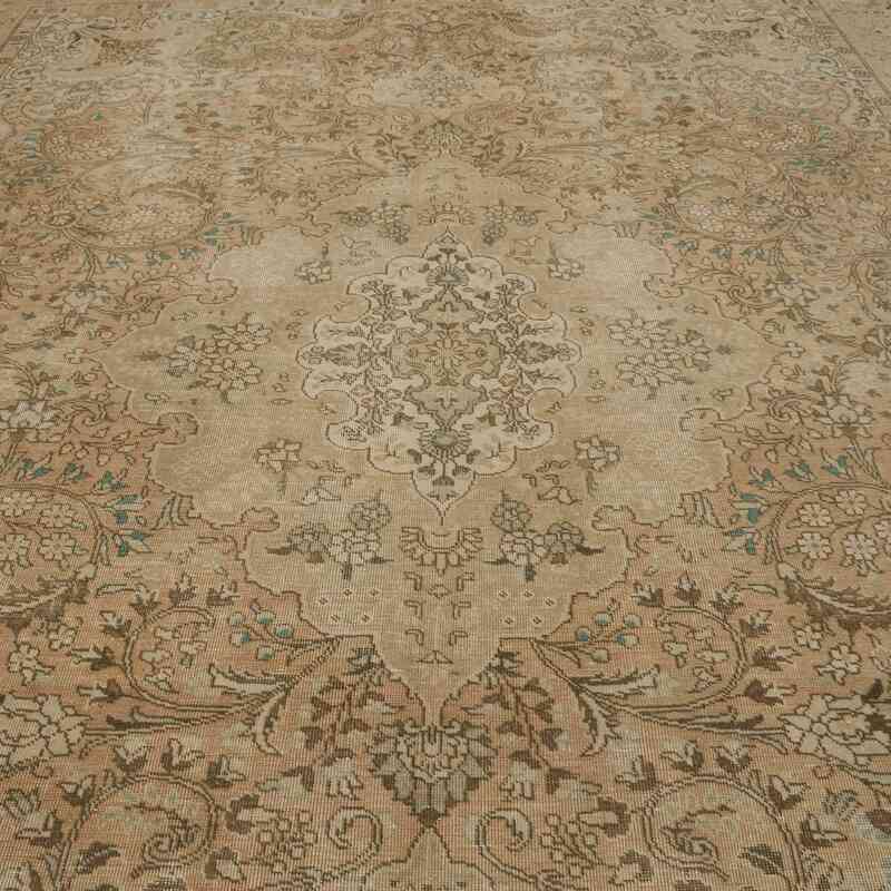 Vintage Hand-Knotted Oriental Rug - 9' 5" x 12' 4" (113" x 148") - K0059775