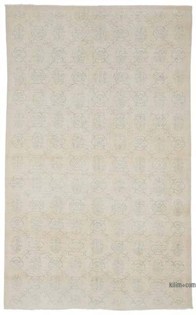 Vintage Turkish Hand-Knotted Rug - 5' 3" x 8' 8" (63" x 104")