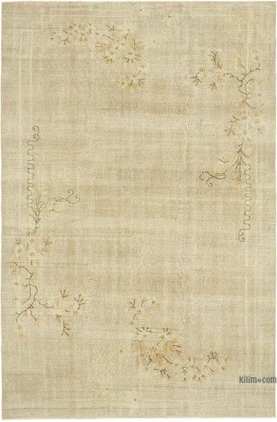 Alfombra Vintage Turca Anudada a Mano - 204 cm x 306 cm
