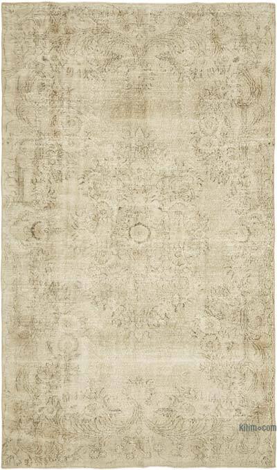 Vintage Turkish Hand-Knotted Rug - 6'  x 10' 1" (72" x 121")