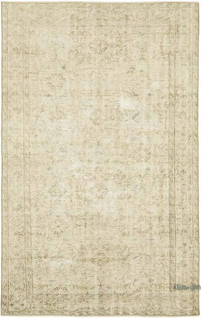 Vintage Turkish Hand-Knotted Rug - 6'  x 9' 7" (72" x 115")
