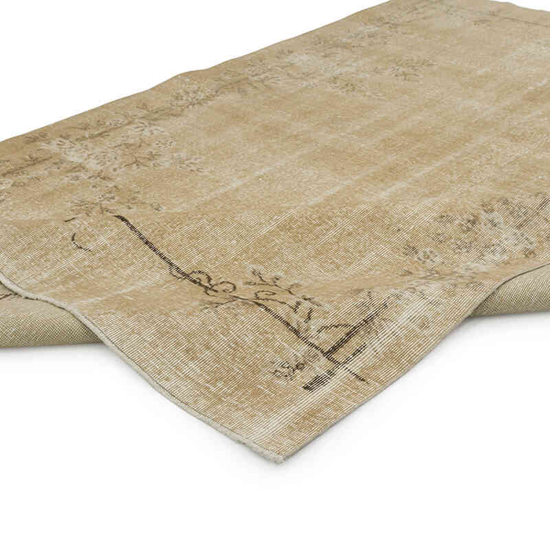 Alfombra Vintage Turca Anudada a Mano - 207 cm x 306 cm - K0059852