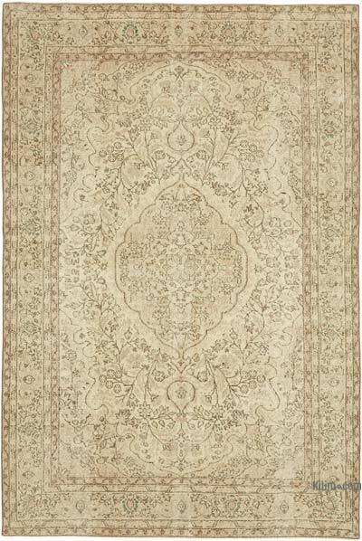 Alfombra Vintage Turca Anudada a Mano - 204 cm x 306 cm