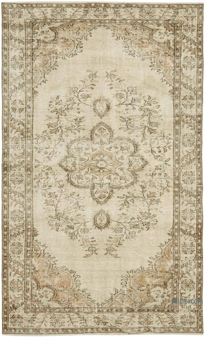 El Dokuma Vintage Halı - 178 cm x 285 cm - K0059855