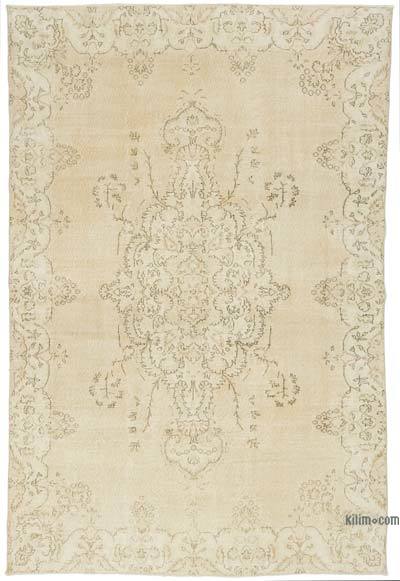 Vintage Turkish Hand-Knotted Rug - 6' 9" x 10' 3" (81" x 123")