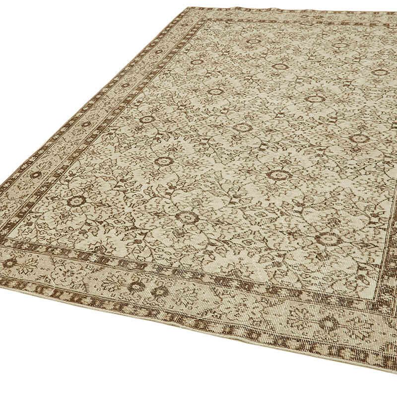 El Dokuma Vintage Halı - 187 cm x 281 cm - K0059862