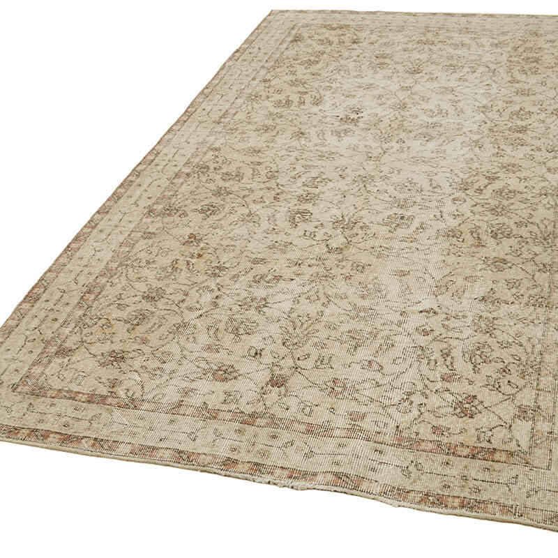 Vintage Turkish Hand-Knotted Rug - 5' 1" x 8' 11" (61" x 107") - K0059872