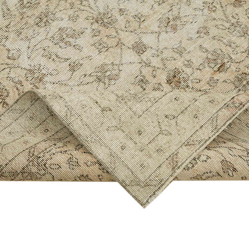 Vintage Turkish Hand-Knotted Rug - 5' 1" x 8' 11" (61" x 107") - K0059872