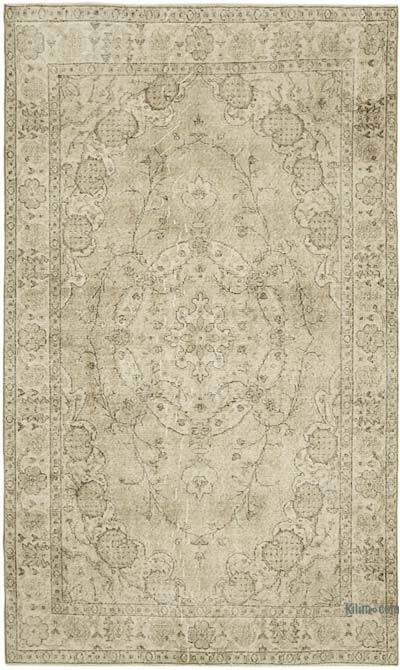 El Dokuma Vintage Halı - 161 cm x 274 cm