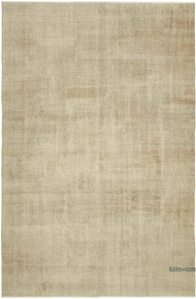 Vintage Turkish Hand-Knotted Rug - 6' 4" x 9' 8" (76" x 116")