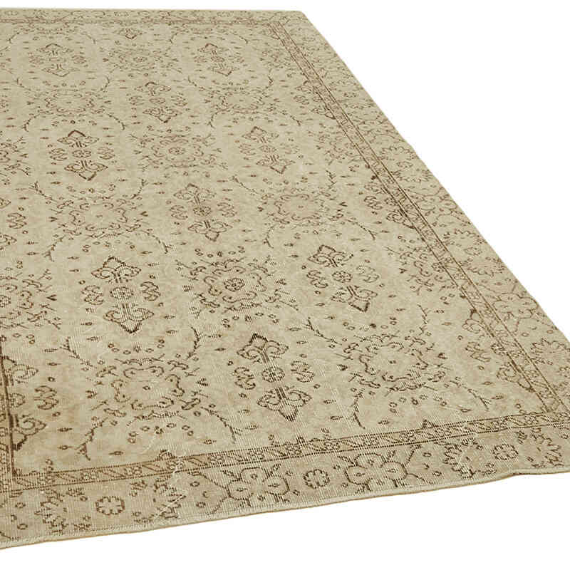 Vintage Turkish Hand-Knotted Rug - 4' 10" x 8' 5" (58" x 101") - K0059892