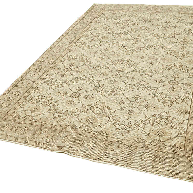 Alfombra Vintage Turca Anudada a Mano - 167 cm x 264 cm - K0059898