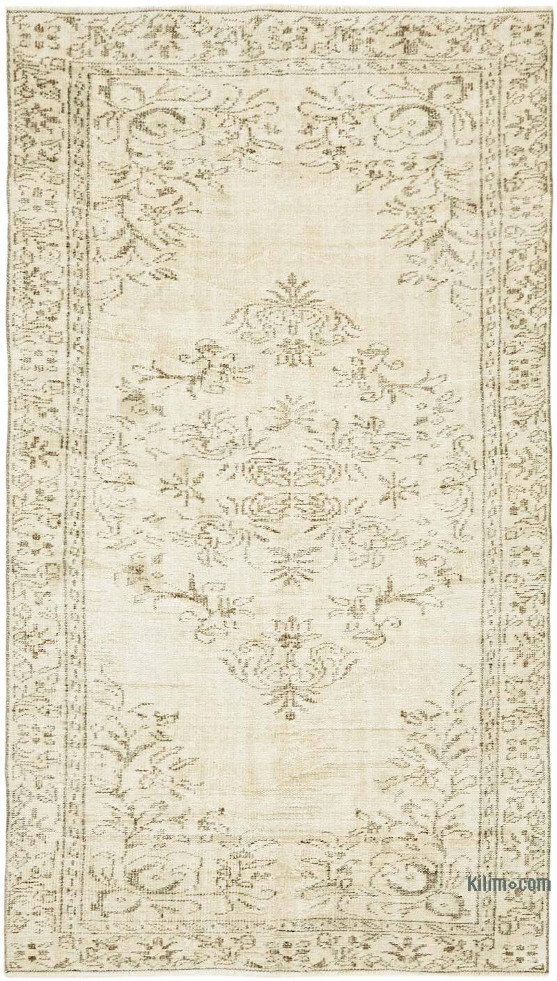El Dokuma Vintage Halı - 153 cm x 272 cm - K0059899