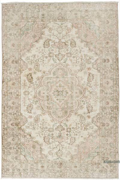 Alfombra Vintage Turca Anudada a Mano - 193 cm x 287 cm