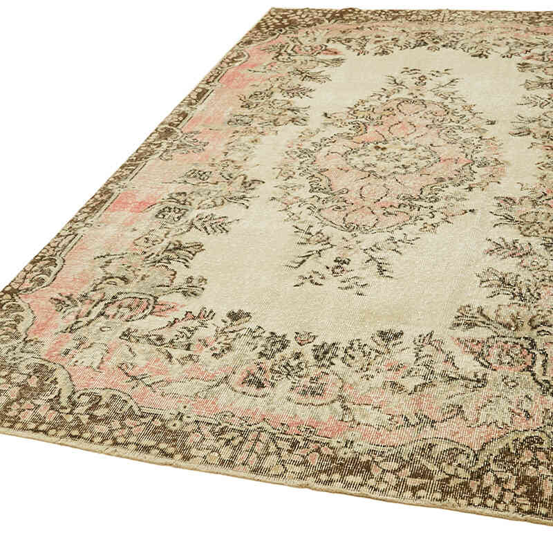 Alfombra Vintage Turca Anudada a Mano - 165 cm x 285 cm - K0059925