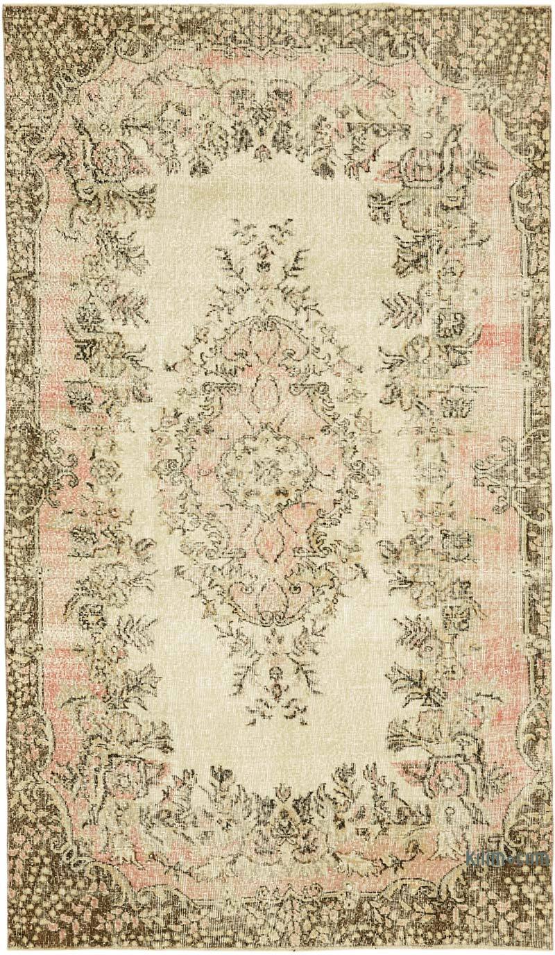 Alfombra Vintage Turca Anudada a Mano - 165 cm x 285 cm - K0059925
