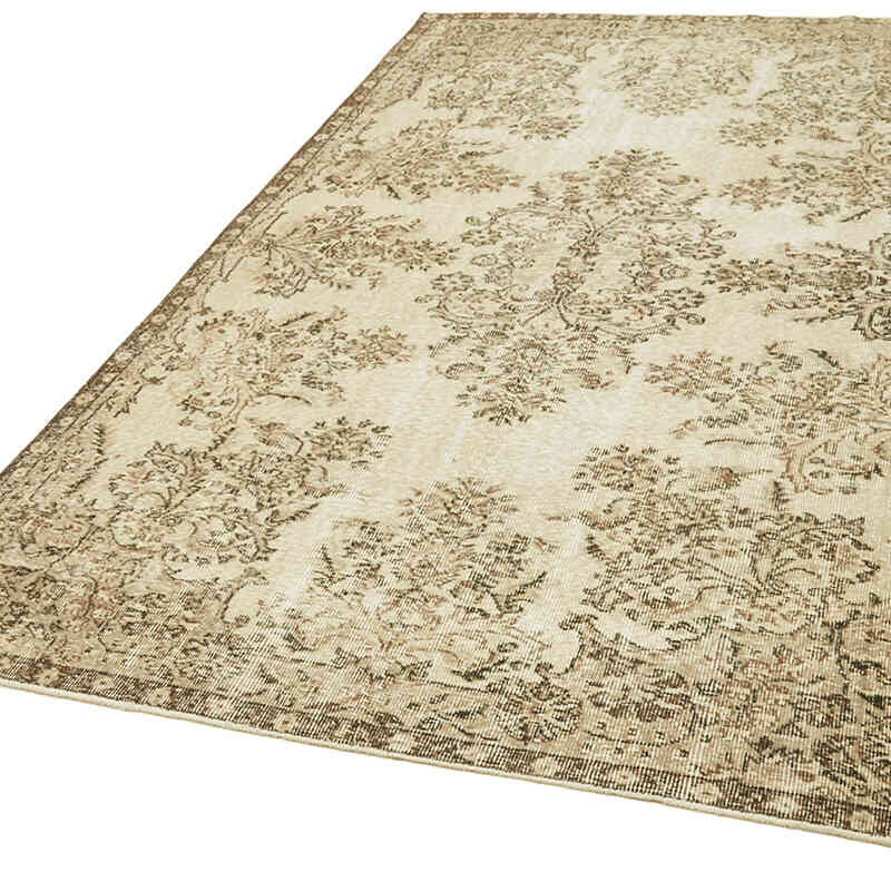 El Dokuma Vintage Halı - 161 cm x 255 cm - K0059926