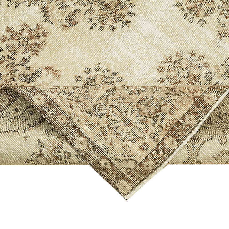 El Dokuma Vintage Halı - 161 cm x 255 cm - K0059926