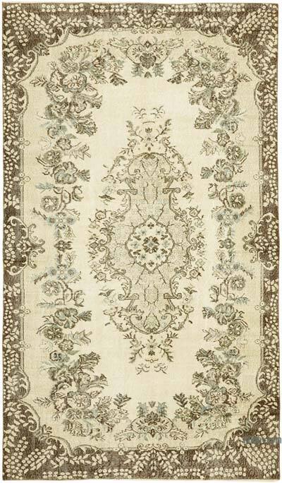 Alfombra Vintage Turca Anudada a Mano - 169 cm x 288 cm