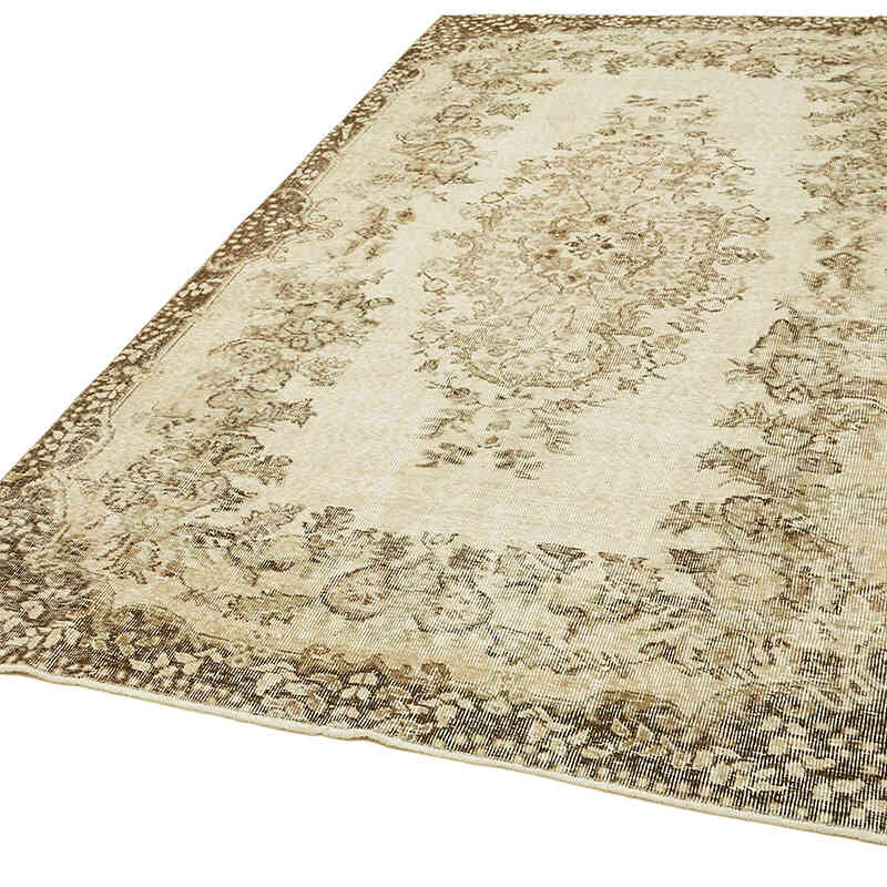 Alfombra Vintage Turca Anudada a Mano - 164 cm x 260 cm - K0059929