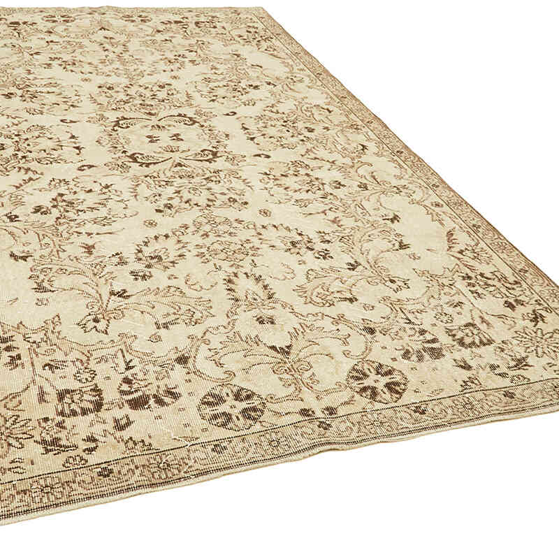 El Dokuma Vintage Halı - 188 cm x 308 cm - K0059932