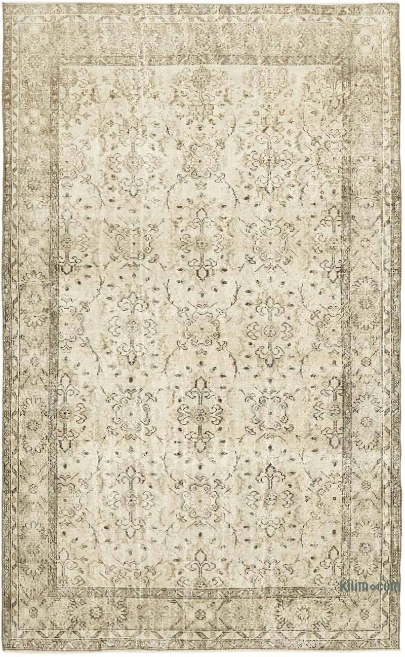 El Dokuma Vintage Halı - 171 cm x 273 cm - K0059933