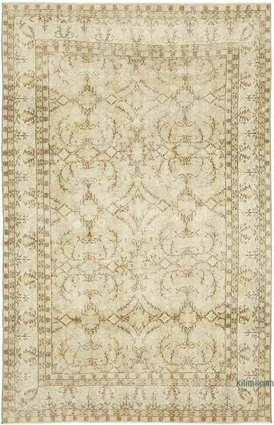 Vintage Turkish Hand-Knotted Rug - 6' 9" x 10' 5" (81" x 125")