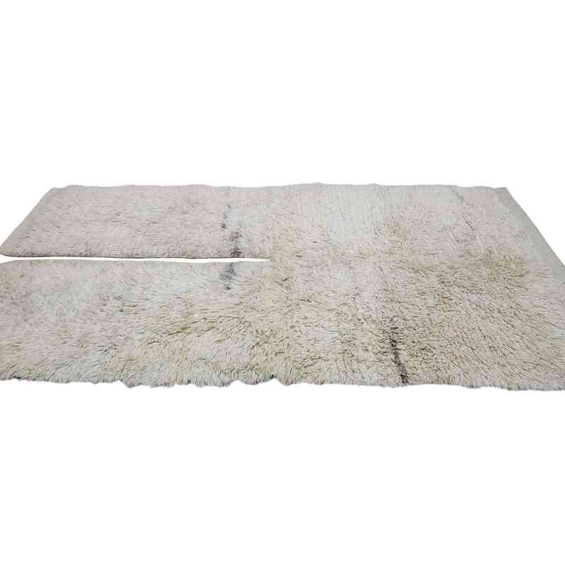 Bej Vintage Anadolu Tülü - 131 cm x 275 cm - K0059971