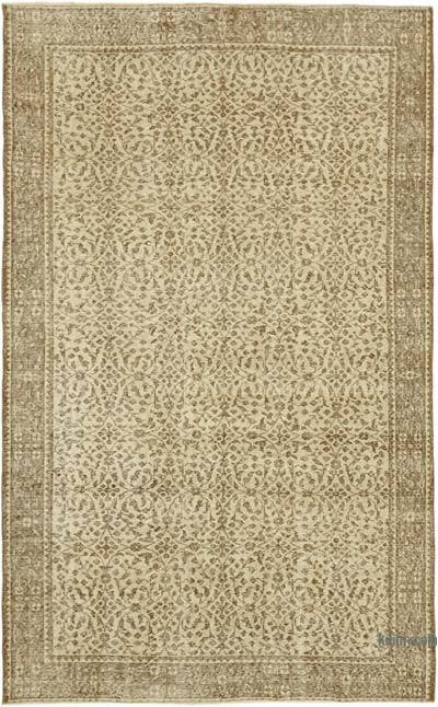 El Dokuma Vintage Halı - 166 cm x 266 cm