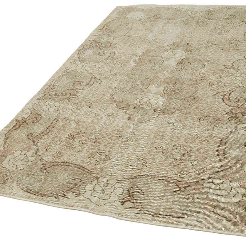 Vintage Turkish Hand-Knotted Rug - 5' 5" x 8' 8" (65" x 104") - K0059997