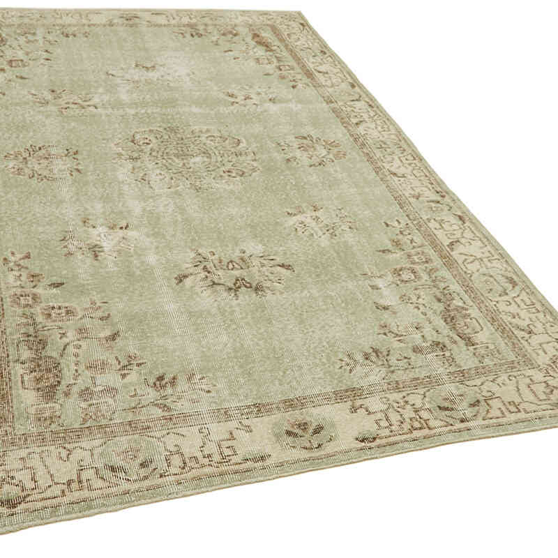 Vintage Turkish Hand-Knotted Rug - 5' 4" x 8' 9" (64" x 105") - K0060006