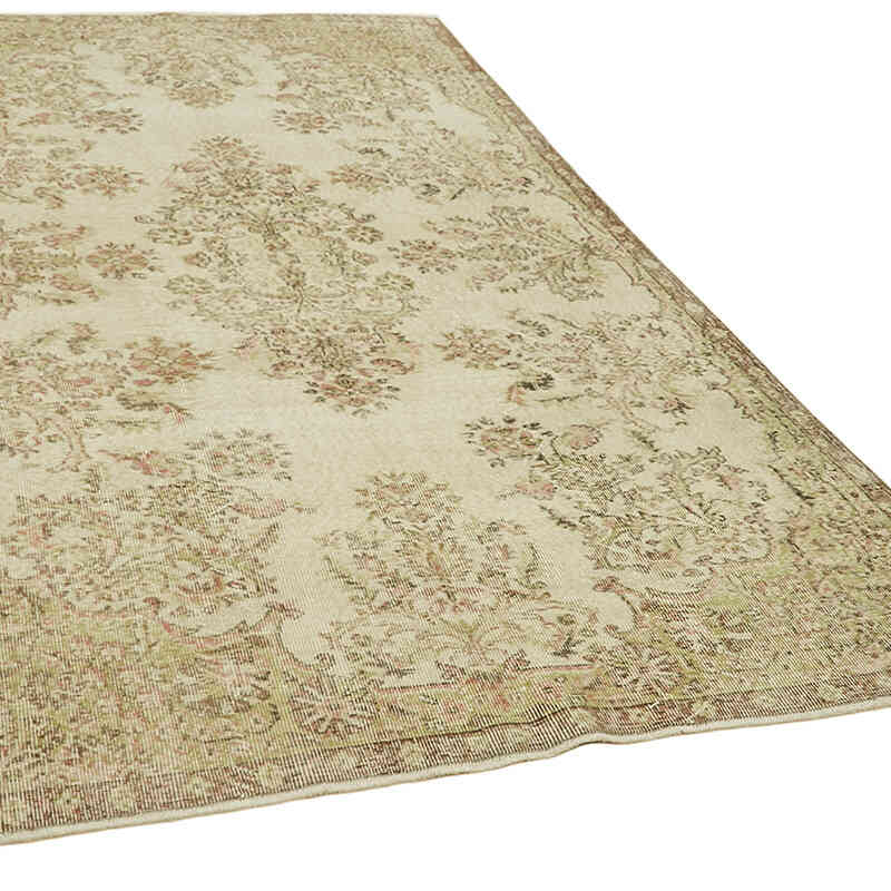 Vintage Turkish Hand-Knotted Rug - 5' 7" x 9' 4" (67" x 112") - K0060009