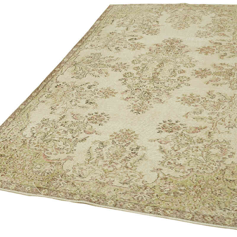Vintage Turkish Hand-Knotted Rug - 5' 7" x 9' 4" (67" x 112") - K0060009