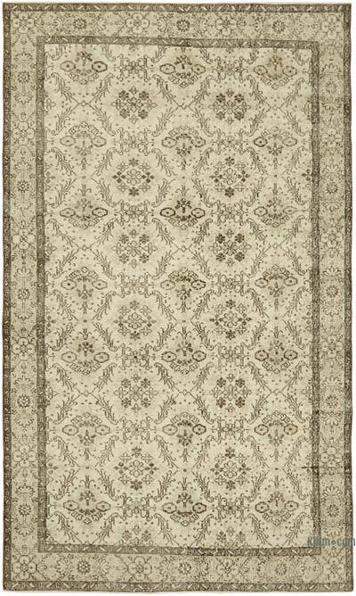 Vintage Turkish Hand-Knotted Rug - 5' 9" x 9' 4" (69" x 112")